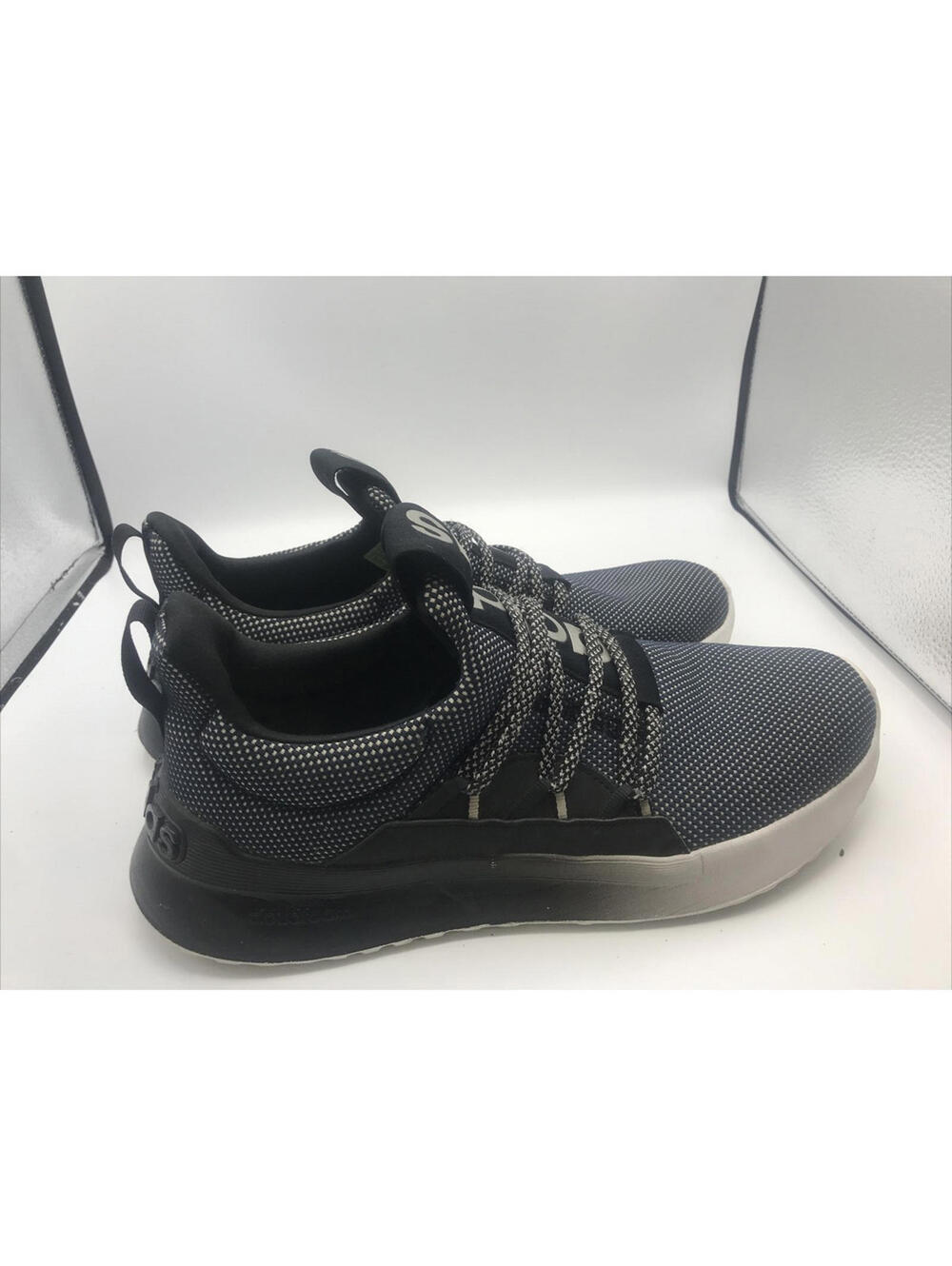 Adidas Cloudfoam Men Sneakers Size 11 Black Multicolor